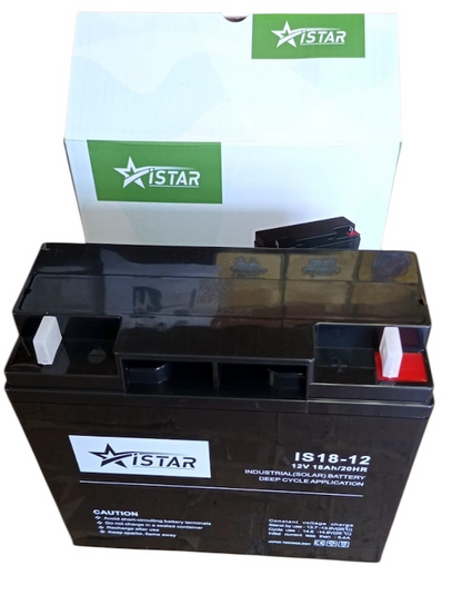 18AH Rechargeable Gel Battery 12v