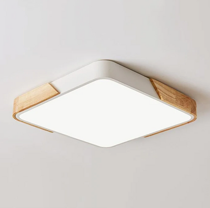 36w Modern Flush Mount Ceiling Light With Built in LED - 400mm