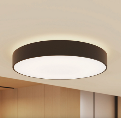 60w Modern Flush Mount Ceiling Light With Built in LED - 500mm