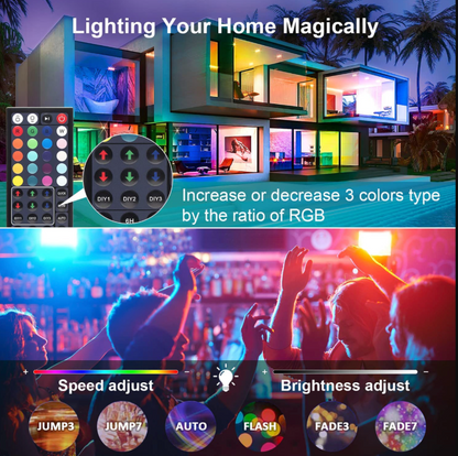 Floodlight RGB With Remote Control