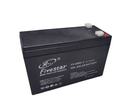 7.2AH Solar Gel Battery 12V
