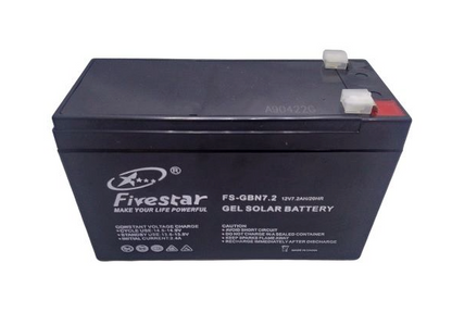 7.2AH Solar Gel Battery 12V