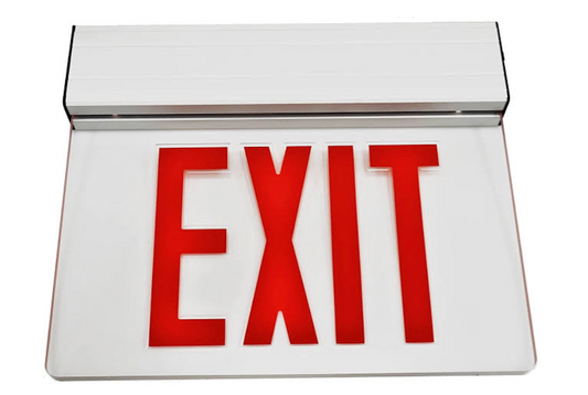 LED Exit Sign - Red