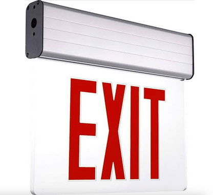 LED Exit Sign - Red