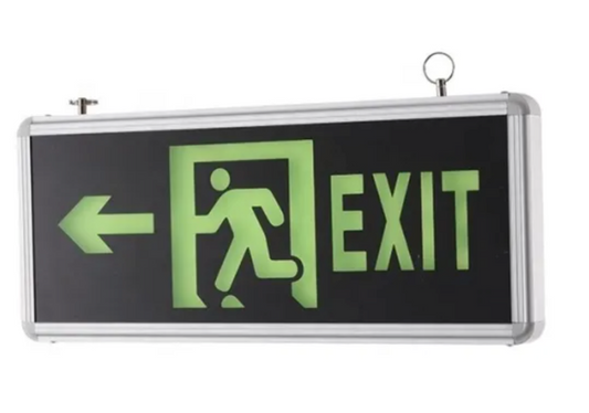 LED Exit Sign with Arrow