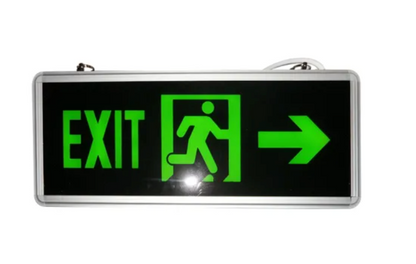LED Exit Sign with Arrow