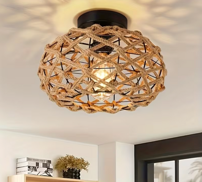 28cm Small Size Rope Style Ceiling Light