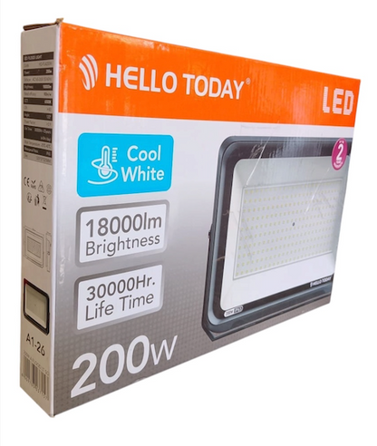 LED Flood Light 200w - Hello Today