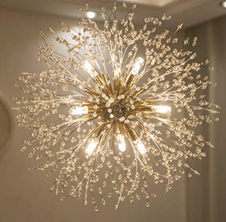 Crystal Fireworks Pendant Light - 500mm