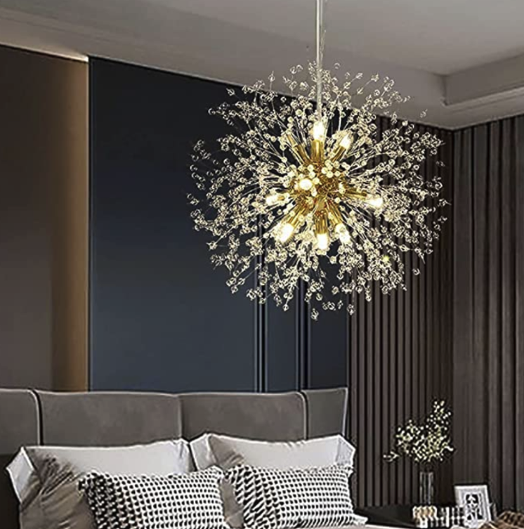 Crystal Fireworks Pendant Light - 500mm