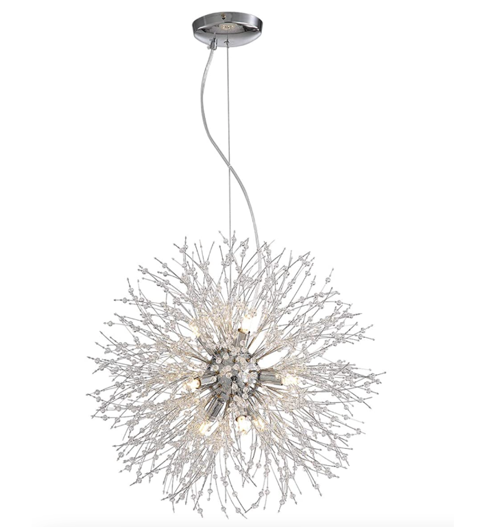 Crystal Fireworks Pendant Light - 500mm