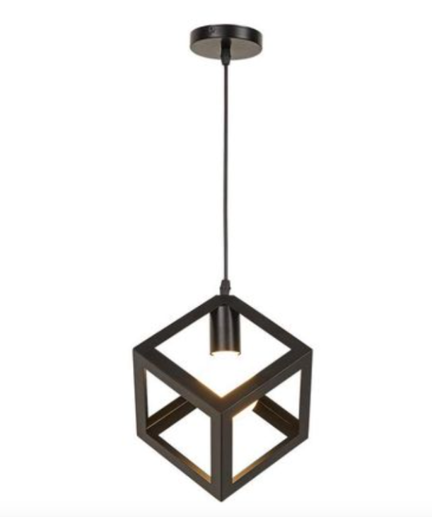 Industrial Cube Pendant Lamp