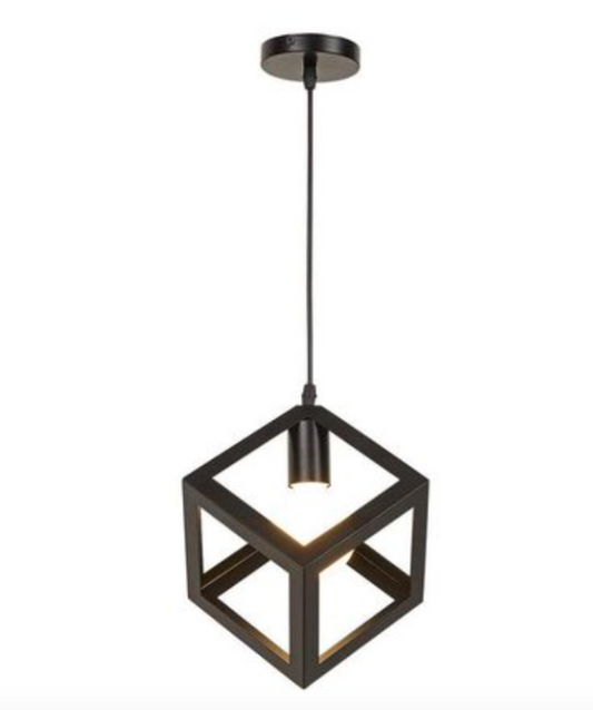 Industrial Cube Pendant Lamp