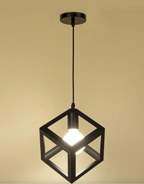 Industrial Cube Pendant Lamp
