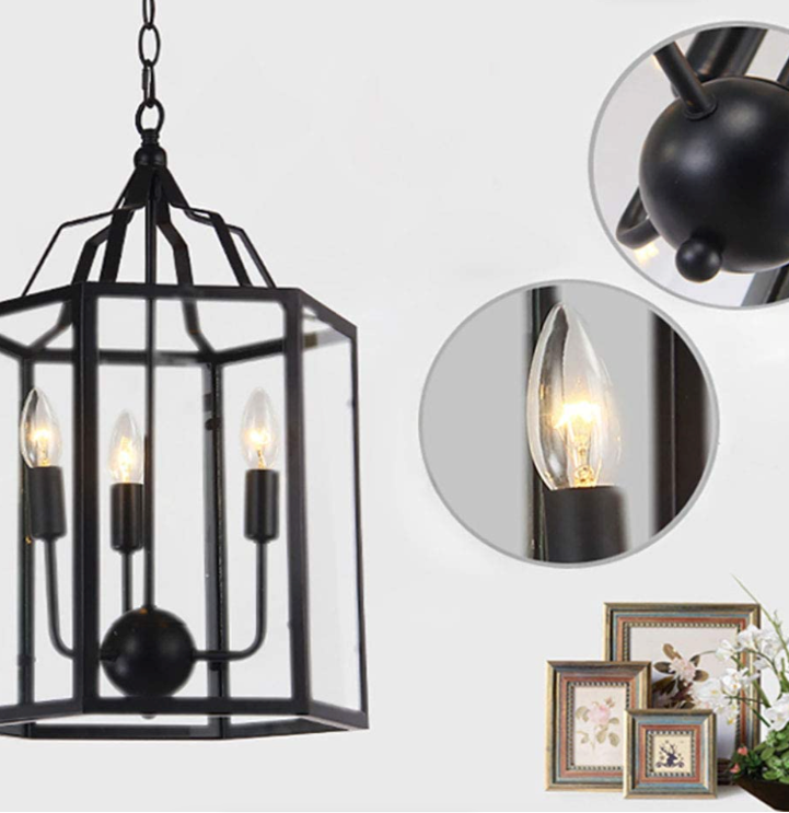 Large Vintage Metal Pendant Light