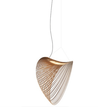 Extra Large Natural Wood Pendant Chandelier