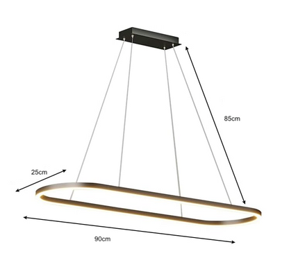 Black Minimalist Pendant Light