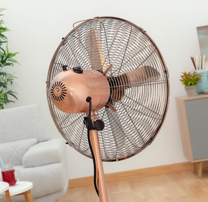 Eurolux Copper Floor Pedestal Fan