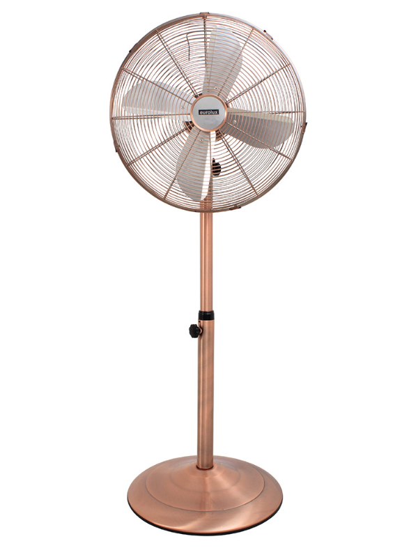 Eurolux Copper Floor Pedestal Fan