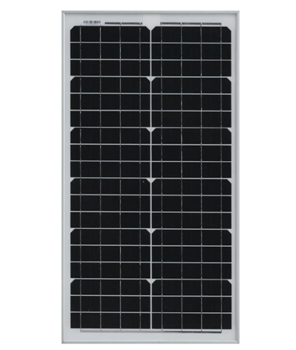10W / 18V Monocrystalline Solar Panel
