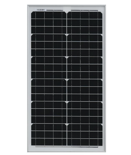 10W / 18V Monocrystalline Solar Panel