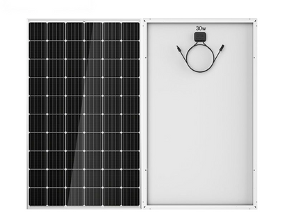 30W / 18V Monocrystalline Solar Panel