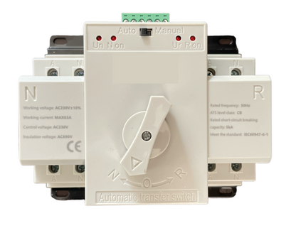 Solarwize Automatic Dual Power Transfer Switch - 63a
