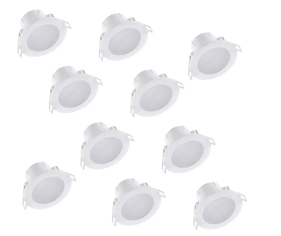 7w Recessed Concealed Downlight Cool White- Pack of 10