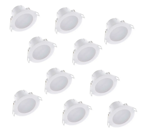 7w Recessed Concealed Downlight Cool White- Pack of 10