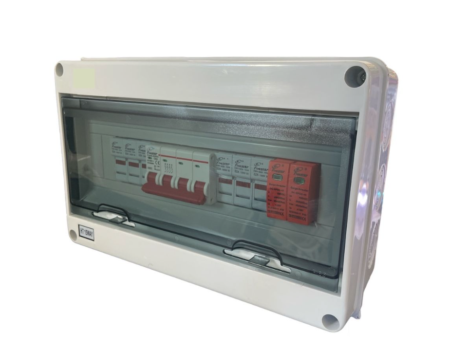 Combiner Box For Solar Installation 3 In 1 out