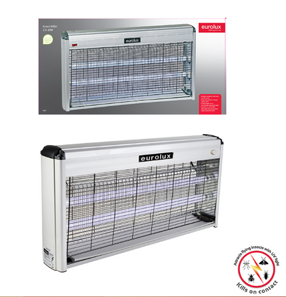 Eurolux - Insect Zapper 2x20w Tubes