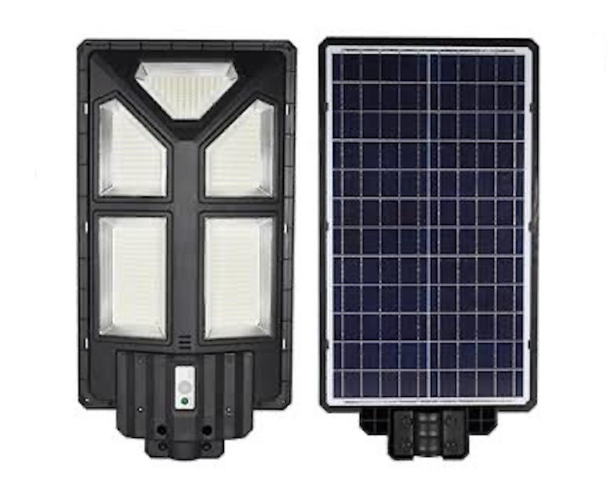 200W Solar Street Light With Pole & Remote