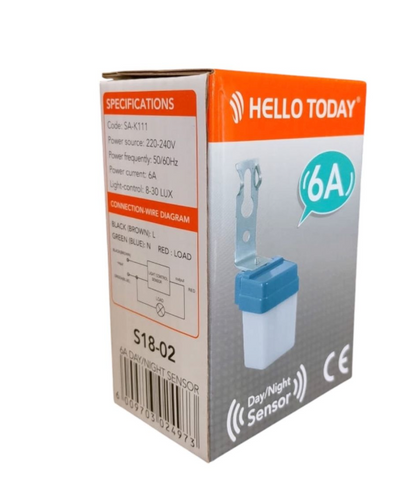 6A Day / Night Light Sensor