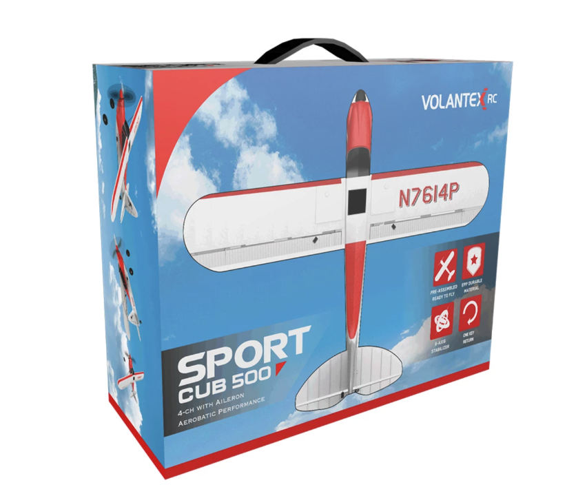Sport Cub 4 Channel One Button Stunt Beginner Trainer RC Plane