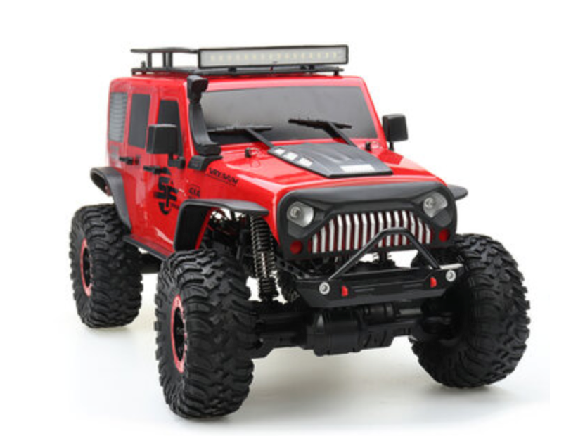Wltoys 104311 Jeep Wrangler Rock Crawler Radio Control Car 4x4 Dual Motor