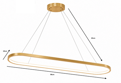 Gold Minimalist Pendant Light