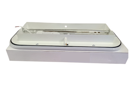 48w Modern Flush Mount Ceiling Light With Built in LED - 400mm