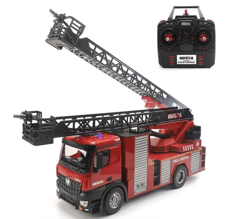 Huina- RC Fire Truck With Water Spray