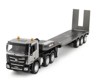 RC Flatbed Truck Trailer Toy 1:24 9CH Remote Control