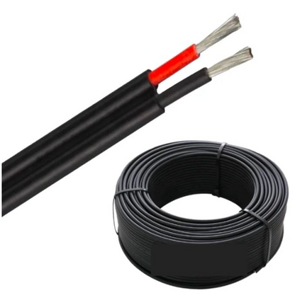 Twin Flex Double Solar PV Cable 4mm Red & Black