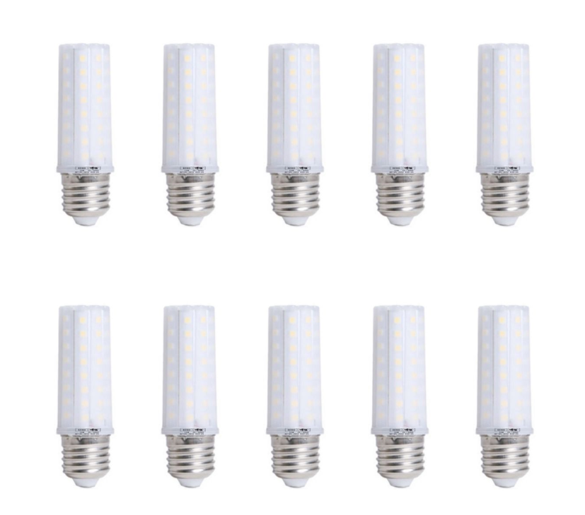 10 Pack -12W LED Corn Capsule Bulb E27