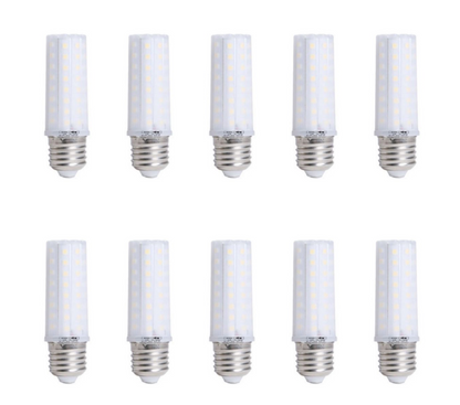 10 Pack -12W LED Corn Capsule Bulb E27