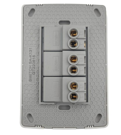 3 Lever (1 Way) Light Switch - Hello Today