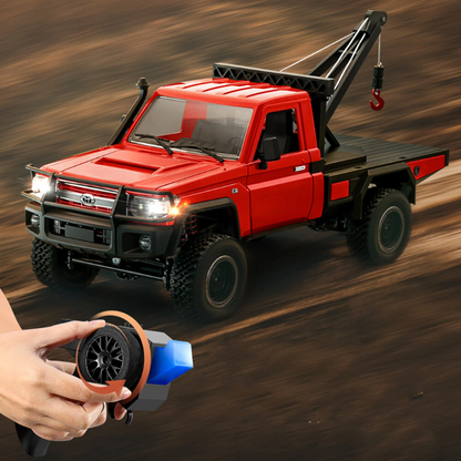 Radio Control Land Cruiser 1/12 Rock Crawler Tow Truck