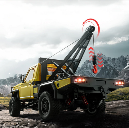 Radio Control Land Cruiser 1/12 Rock Crawler Tow Truck