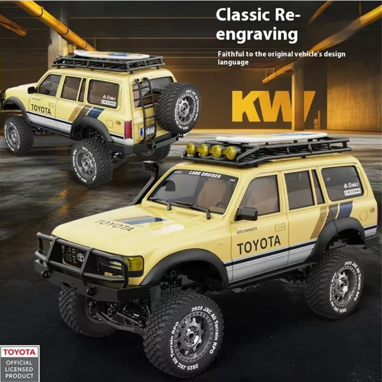 RC Car Model 1:12 Scale Toyota Land Cruiser LC80 Off Road Crawler