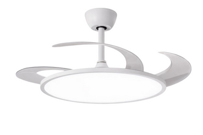 Slim Line Retractable Blade Ceiling Fan With Remote
