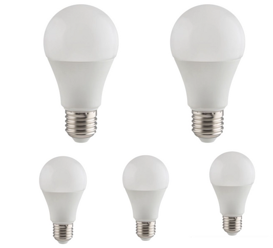 5 Pack - LED 18w Light Bulb E27 or B22 (Cool White)