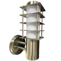 Outdoor Waterproof Wall Lamp - White & Silver