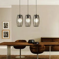 Pendant Light - Row of Three - Black